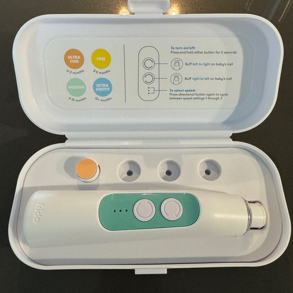 Frida Baby Electric Nail file with Case